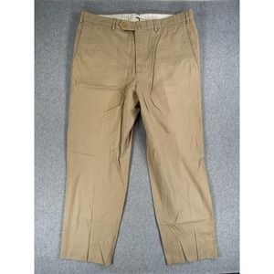 Ermenegildo Zegna Pants Mens 38x30 Beige Cloud Cotton Chino Straight Regular Fit